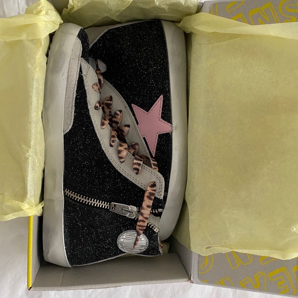 Golden Goose Fancy Suede High-Top Sneaker